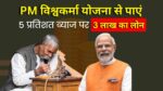 PM Vishwakarma Loan Yojana