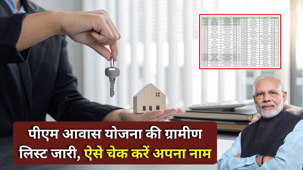PM Awas Yojana Gramin List